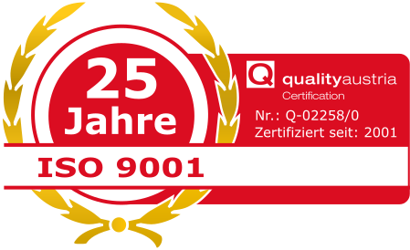 25 JAHRE ISO 9001